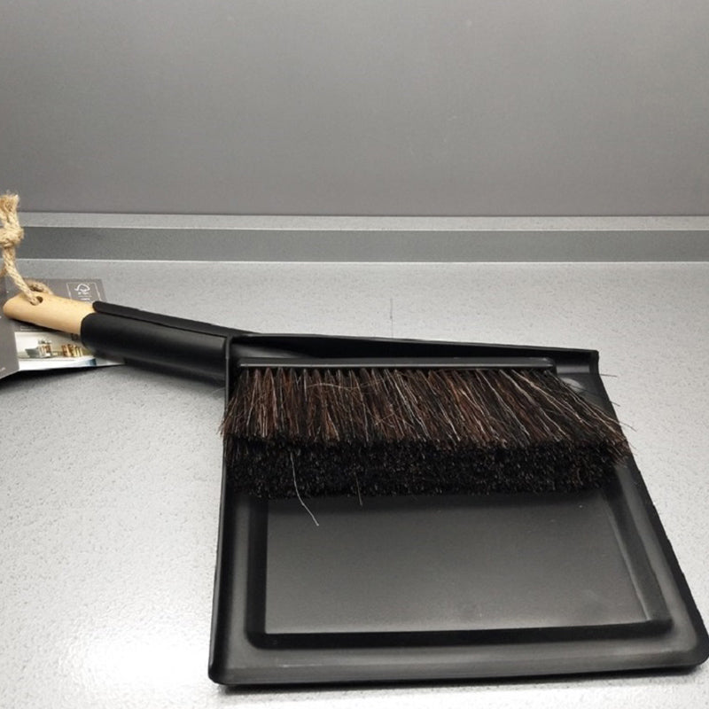 Dustpan & Brush Set Black