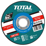 Abrasive metal cutting disc