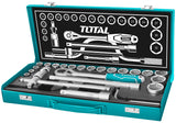 24Pcs 1/2" socket set