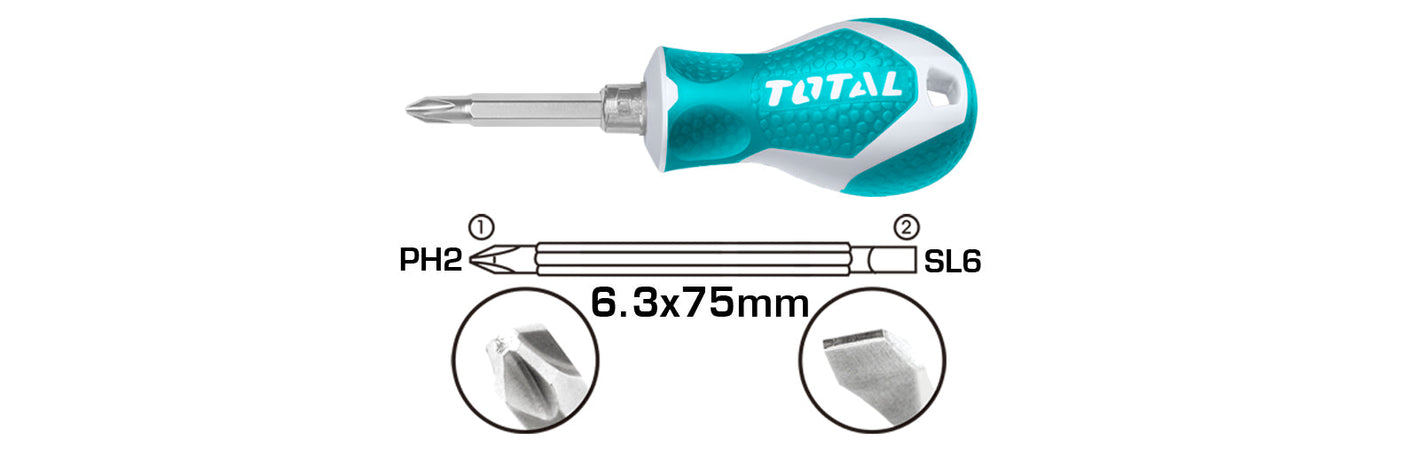 2 IN 1 Screwdriver set