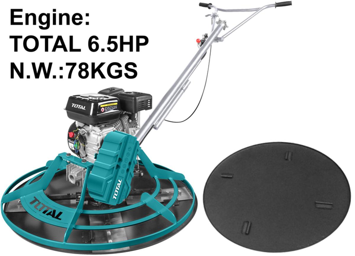 Gasoline power trowel