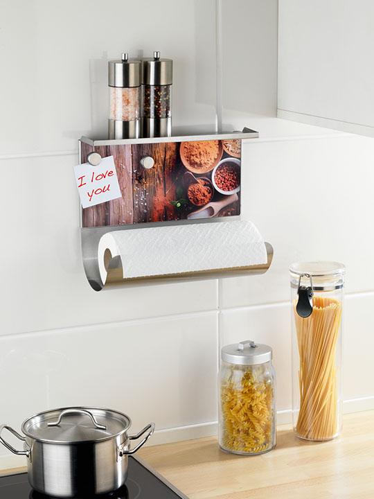 Stainless Steel Magnetic Kitchen Roll Holder