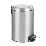 Pedal Bin Stainless Steel Leman Easy Close 12L