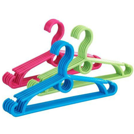 Clothes Hanger Kid, 5 pcs. Blue, Green, Pink