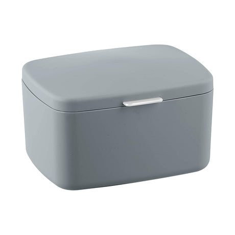 Barcelona Grey Small Bathroom Storage Box With Lid