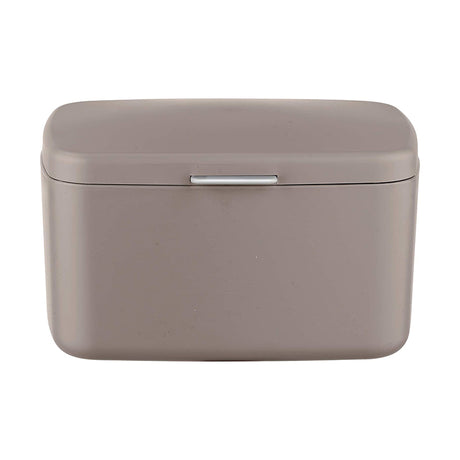 Barcelona Taupe Small Bathroom Storage Box With Lid