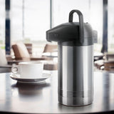 Emsa Thermos Pump Flask President Stainless Steel 3 Liter