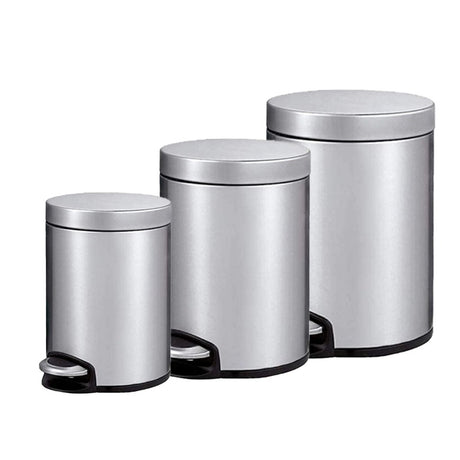 Set of 3 Eko Serene Step Can 8L, 12L, 20L