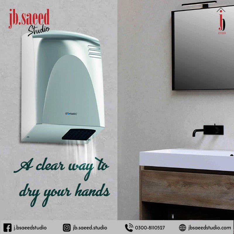 Wec-Flow Hand Dryer SS