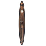 Antique Entrance Set Oval Copper