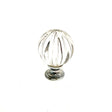 Crystal Knob Chrome