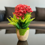 Artificial Flower Plant Assorted Colors