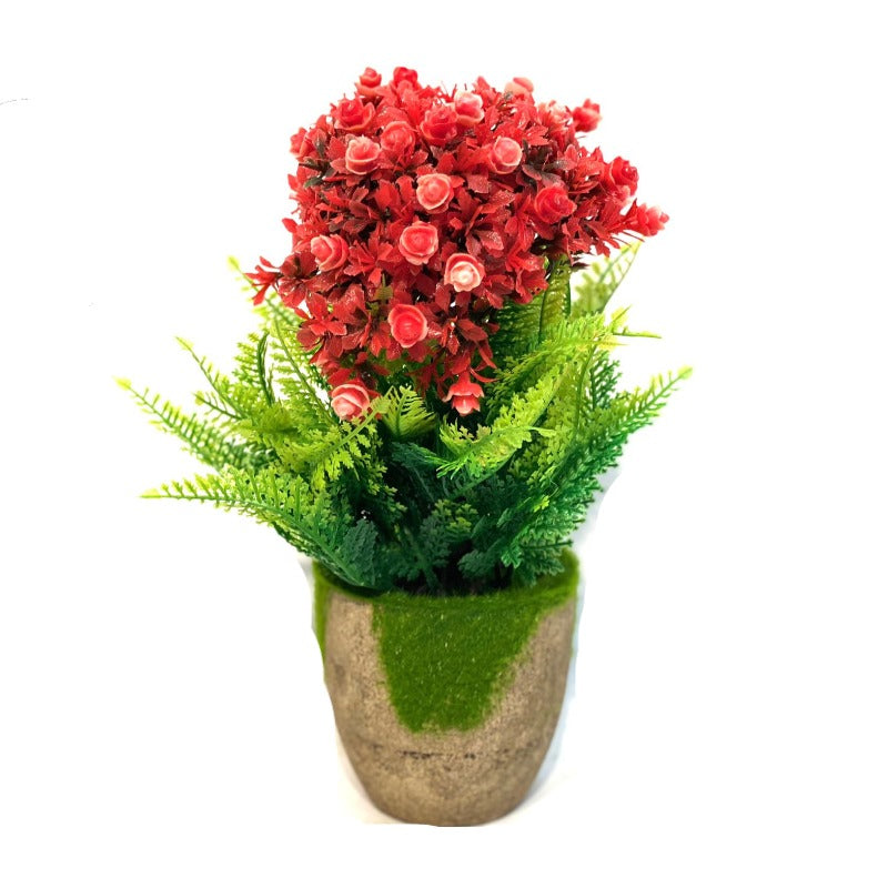 Artificial Flower Plant Assorted Colors