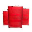 Pisani Luggage Set 3pcs Red