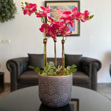 Pink Orchid Arrangement