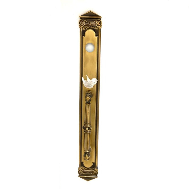 Classic Entrance Set Antique Brass