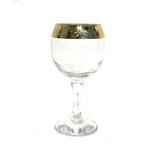 Gold Goblet Glass Set (Pack of 6)