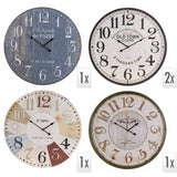 Wall Clock MDF 60CMX9MM