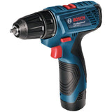 Bosch Cordless Driver Drill, 1/2”, 13mm, 18.0V, 1.5Ah, 54N.m, VSR-2, T. Setting, Li-ion, Ex. Battery + Cordless Torch 18V (Bare)