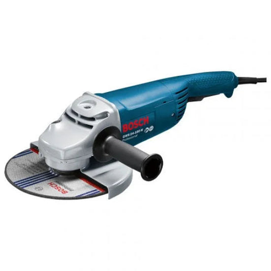 Bosch Angle Grinder, 7”, 180mm, 2400W, Soft Start, Restart Protection