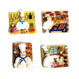 Fridge Magnets Cook (Pack of 4)