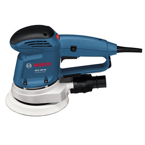 Bosch Random Orbit Sander, 150mm, 340W, 9000- 24000o.p.m, Orbital, C.Electronic, Velcro