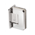 Kolf Wall To Glass Hinge 90 Degree Brass