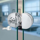 Euro Art Glass Door Lock