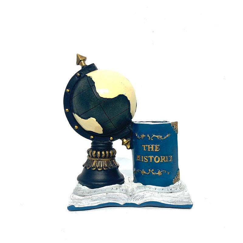 Globe Book Pen Holder