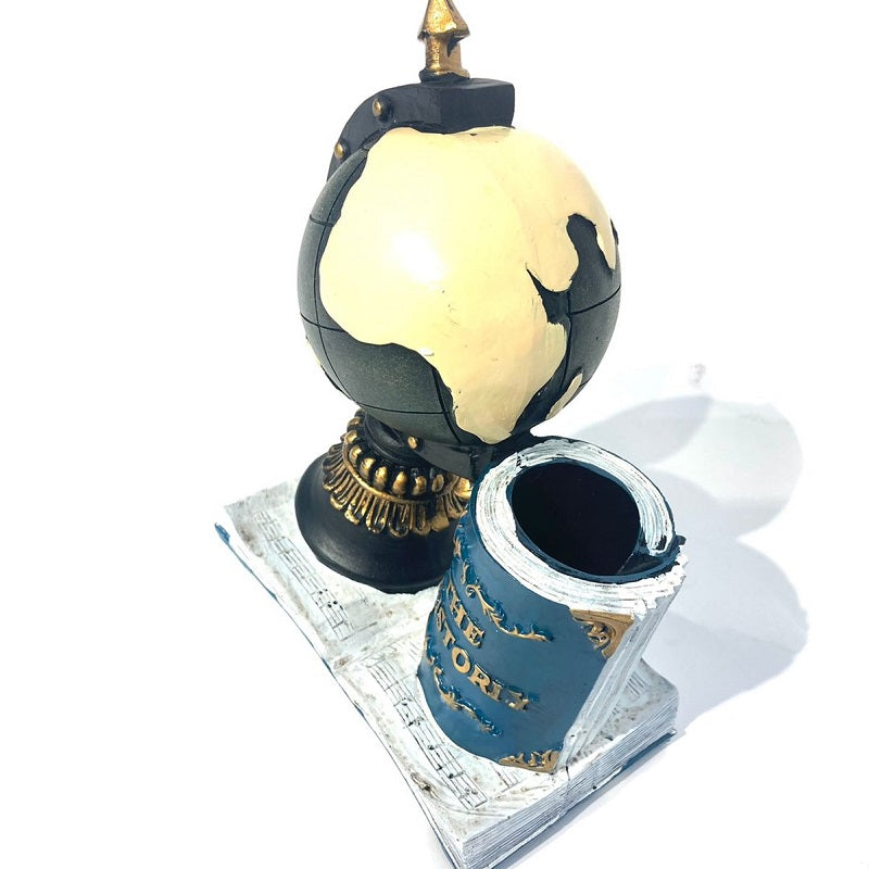 Globe Book Pen Holder