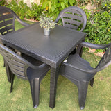 Garden Chair Black/Anthracite Color