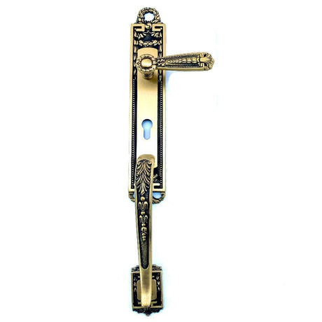 Salice Paolo Brass Main Door Handle AB