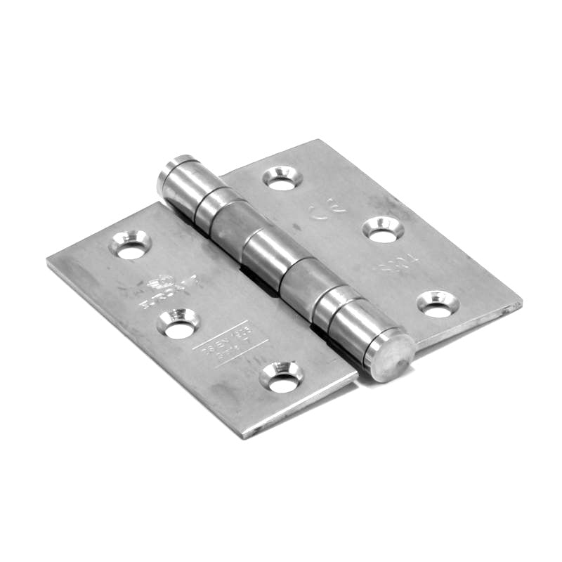 Euro Art Double Ball Bearing SS Hinge - 3x3x2.5mm, Grade 304, Pairs, SSS