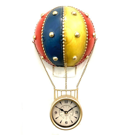 Wall Clock Hot Air Balloon