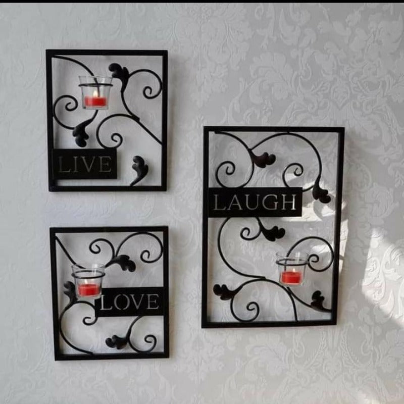 Hanging Metal Frame (Set of 3)