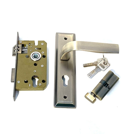 Door Handle with Lock & Cylinder