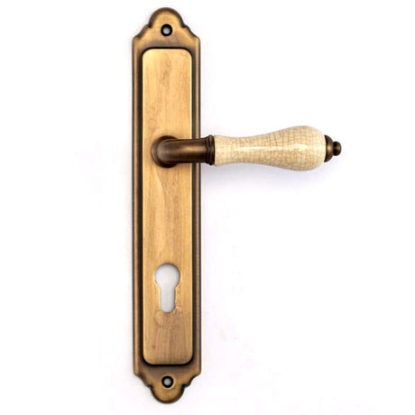 Lever Handle Set With Key Hole Mab