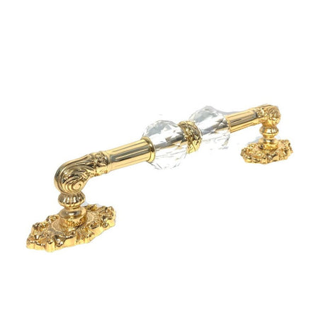 Gold Plated Brass Pull Handle