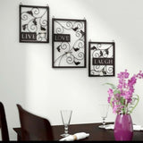 Hanging Metal Frame (Set of 3)