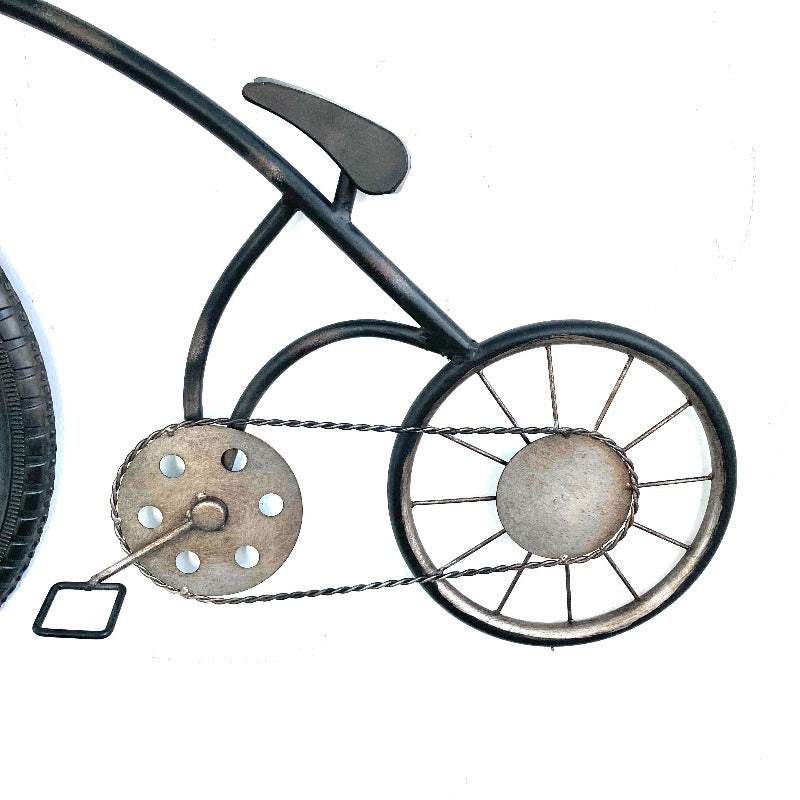 Wall Clock Bicycle