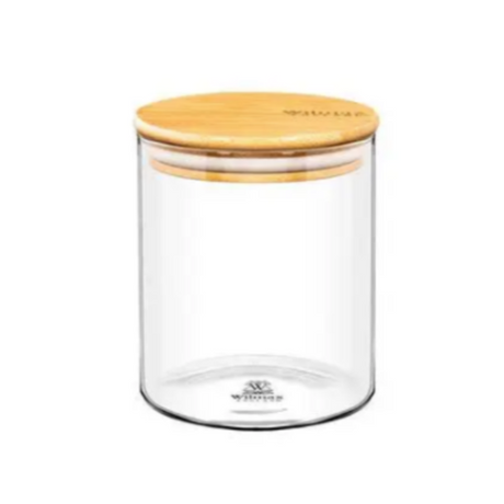 Wilmax Glass Jar With Bamboo Lid 760ml