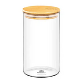 Wilmax Glass Jar With Bamboo Lid 110ml