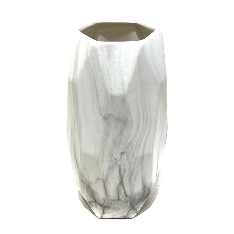 Flower Vase Marble Finish