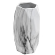 Flower Vase Marble Finish