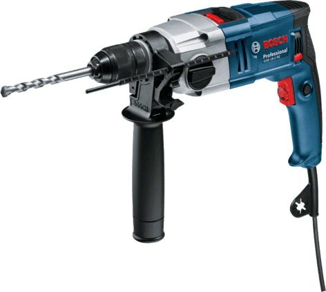 Bosch Hammer Drill, 3/4”, 18mm, 800W, 0-3000r.p.m., Heavy Duty.