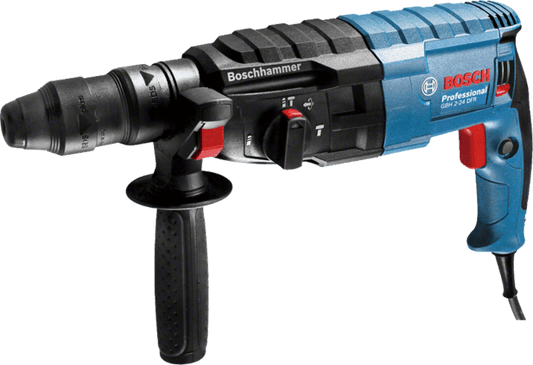 Bosch SDS Plus Rotary Hammer, 24mm, 790W, VSR, Electronic, 3-Modes, 2.7 J, 2.8kg, w/QC Chuck