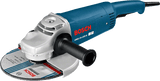 Bosch Angle Grinder, 9”, 230mm, 2600W, C.Limiter, S.Start, Restart Prot.,Vib. Cont.