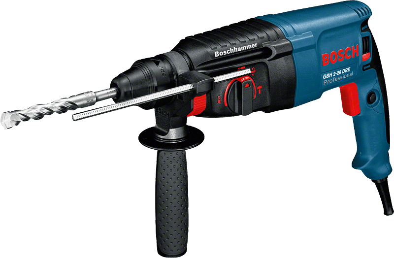 Bosch SDS Plus Rotary Hammer, 26mm, 800W, VSR, Electronic, 3-Modes, 2.7 J, 2.8kg