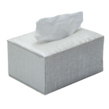 Faux Leather Tissue Box Chic Small