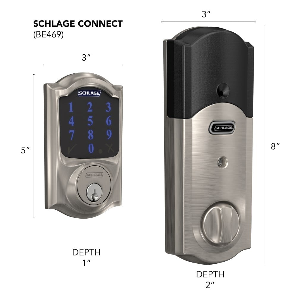 Schlage Smart Lock Gold